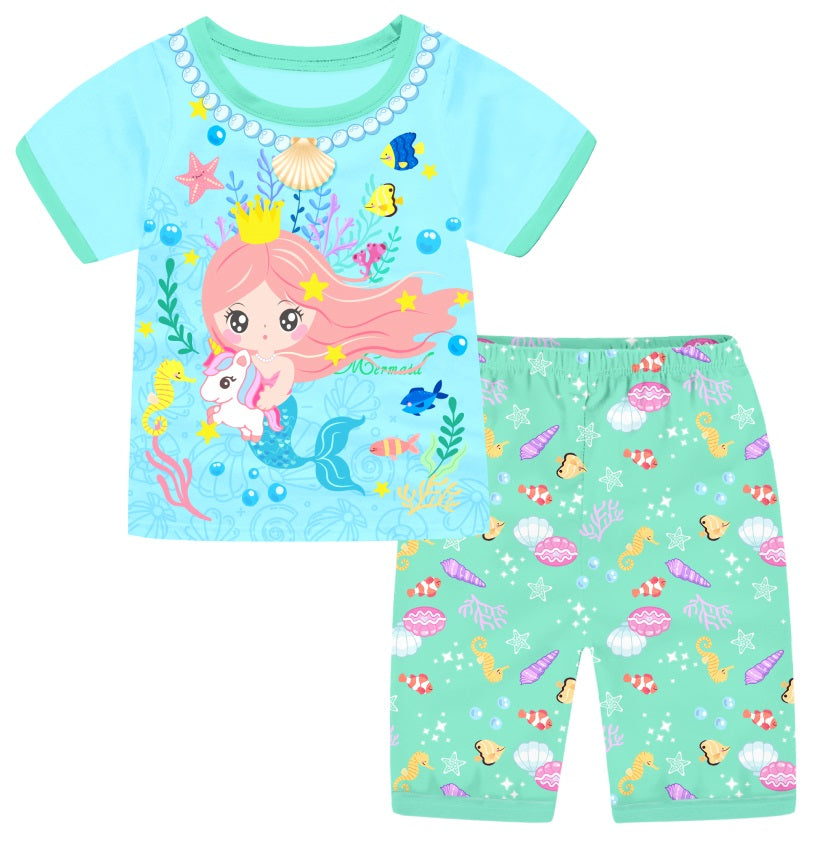 Mermaid Short Pyjamas Y3.50 O4.50