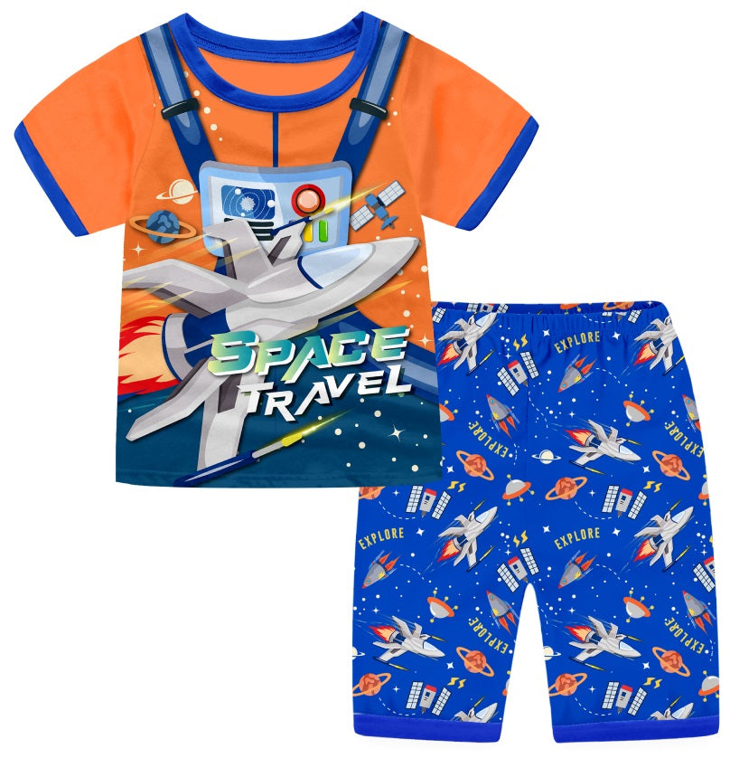 Space Travel Short Pyjamas