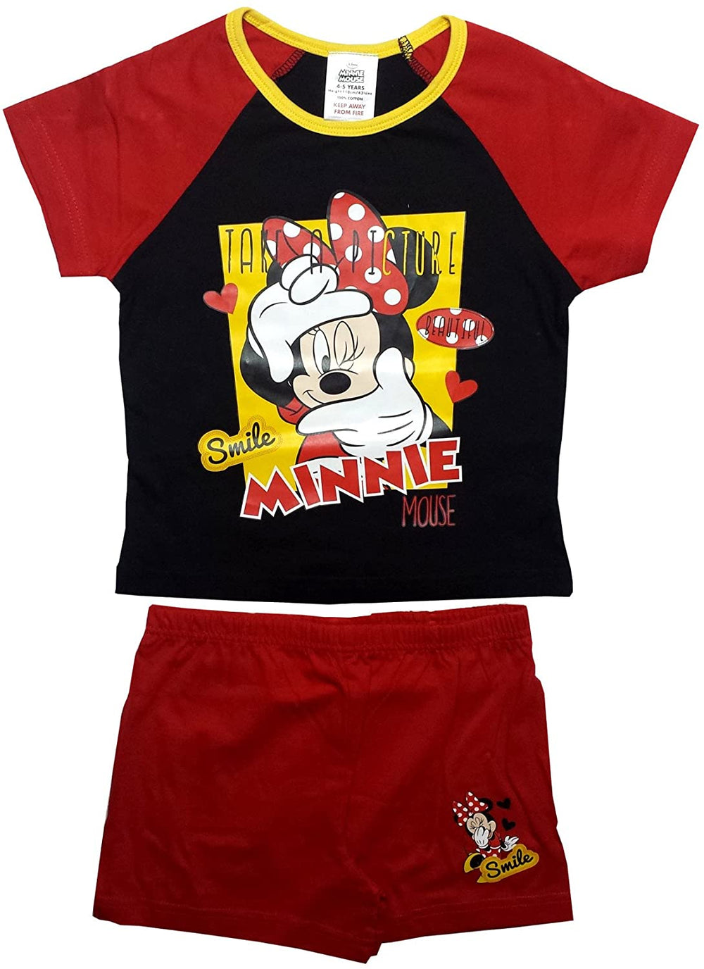 Minnie Mouse Short Pyjamas 4pcs