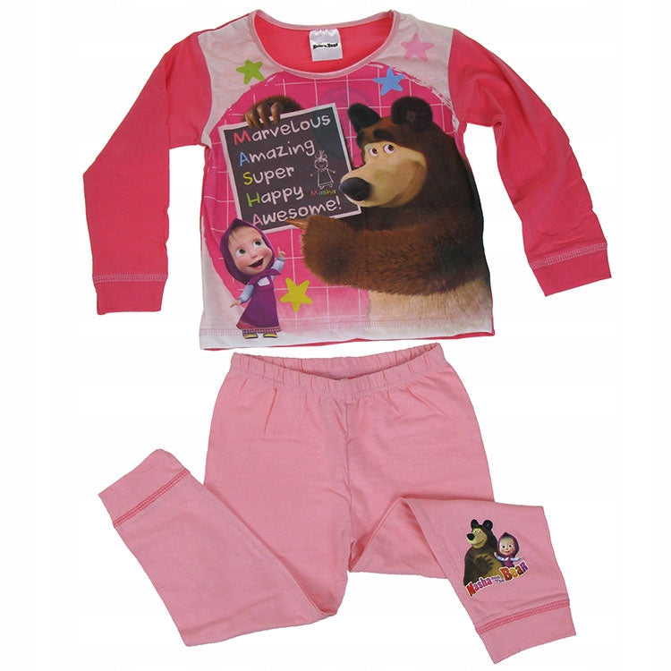 Masha Bear Toddler Pyjamas