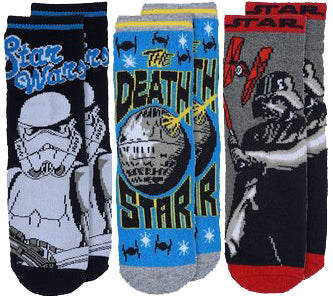 Star Wars Gripper Socks 12pcs